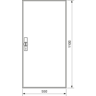 Zhlerschrank,universZ 1100x550x205,IP44 ZB32S