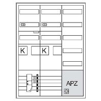 Komplettschrank, univers Z 2 ZP,BKE-I,APZ,VT5 ZB33ET225W11