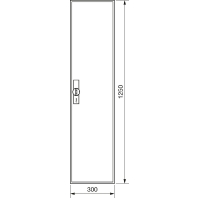 Zhlerschrank,universZ 1250x300x205,IP44 ZB41S