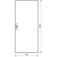 Zhlerschrank,universZ 1250x550x205,IP44 ZB42S