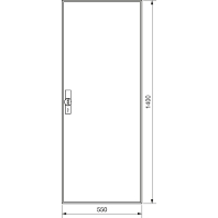 Zhlerschrank,universZ 1400x550x205,IP44 ZB52S