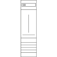 Komplettfeld,univ.Z 900mm,1-feld,1ZP ZH23X7