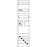 Komplettfeld 1ZP, H=1050mm,1-feld ZH3ET27N