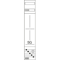 Meter panel 1 kWh-meters 0 rows ZH51X1N