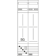 Meter panel 3 kWh-meters 0 rows ZK51X5N
