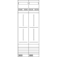 Meter panel 4 kWh-meters 0 rows ZK51X7N