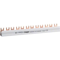 Phasenschiene 2P,10qmm,57mod,Gabel KDN263B