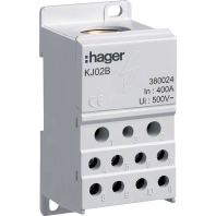 Verteilerblock 250A/400A, 1-polig KJ02B