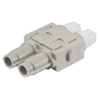 Han HV single module 16A 2500V male 09140023025