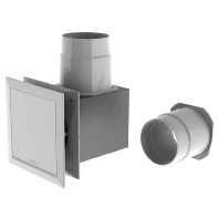 Ventilator housing for inlying bathrooms ELS-ZS