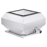 Roof mounted ventilator 11100m/h 2450W VDD EC 500 A