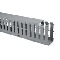 Slotted cable trunking system 100x60mm HTWD-PW-60X100