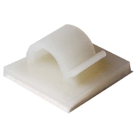 Saddle clamp (pipe/cable) 8mm RB8 PA66 BK 100