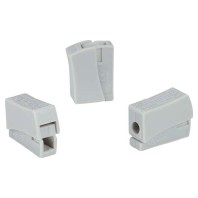 Terminal for luminaire 2,5mm� HECL-1/1-PA-GY-100ST
