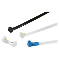 Cable tie 6,1x360mm black KR6/35 PA66W BK 50