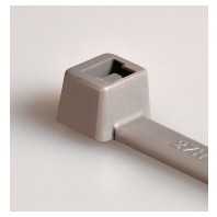 Cable tie 4,6x202mm grey T50R PA46 GY 100