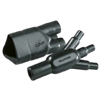 Warmschrumpfteil 3- Fingerst�ck sw 306-1-G PO-X BK