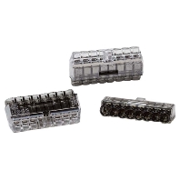 Verbindungsdosenklemme 8x0,5-2,5 schwarz HCPM-8 PC BK 50