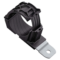 Saddle clamp (pipe/cable) 36...51mm RCD180SM8 PA66
