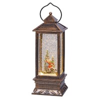 LED-Wasser-Turmlaterne mit Eislaufpaar 524345