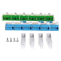 PE- und N-Klemme 2x1rhg,je 30 Klemmst FP FC 54 NT