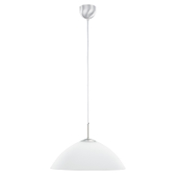 Pendelleuchte Platin,Glas ws sat. 611615