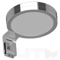 LED-Spiegelleuchte 827-840 GX53 chrom LM85632