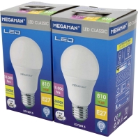 LED-lamp/Multi-LED 180...260V E27 white MM21945 (quantity: 2)