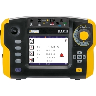 Graphic Fixed installation safety tester C.A 6117
