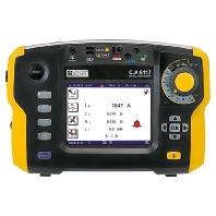 Graphic Fixed installation safety tester C.A6117m.Dataview-SW