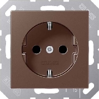 SCHUKO-Steckdose 16A250V ohne Krallen A 1520 N MO