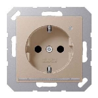 SCHUKO-Steckdose 16A 250V LED-Orient.licht ws A 1520-O CH LNW