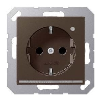 SCHUKO-Steckdose 16A 250V LED-Orient.licht ws A 1520-O MO LNW