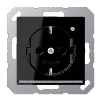 SCHUKO-Steckdose 16A 250V LED-Orient.licht ws A 1520-O SW LNW
