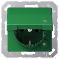 Socket outlet (receptacle) ABAS 1520 KLKO GN