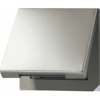 Klappdeckel f.Steckdose 50x50mm AL 2990 KL D