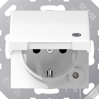 Socket outlet (receptacle) AS 1520 BFKLKO GN