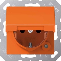 SCHUKO-Steckdose 16A250V Klappdeckel AS 1520 BFKL O