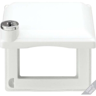 Frame 1-gang cream white AS 581 BFKLSL