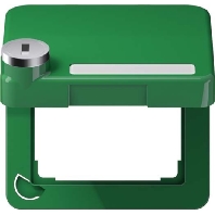 Frame 1-gang green CD 590 BFKLSL GN