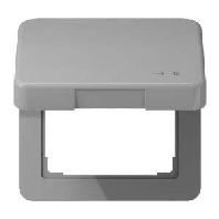 Frame 1-gang grey CD 590 KL SOC GR