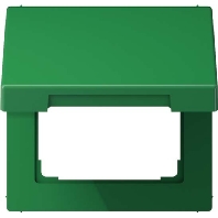 Frame 1-gang green LS 990 BFKL GN