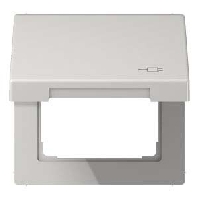 Frame 1-gang grey LS 990 BFKL SOC LG