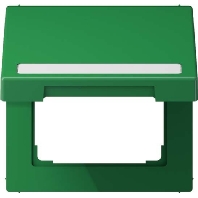 Frame 1-gang green LS 990 BFNAKL GN