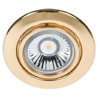 Deckeneinbaustrahler LB22 C 3830 gold 24 Karat vergoldet 50W, 1750007900 - Aktionsartikel