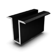 Mittelklemme Solo Black 1005145