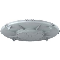 Frontteil HaloX 180 Einbaudurchm. 100mm 1282-01