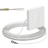 LC-Duplex Optic data outlet white 4252010