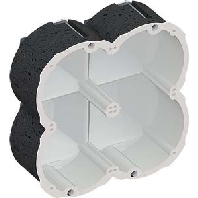 Hollow wall mounted box 145x145mm D=83mm 9499-77.04
