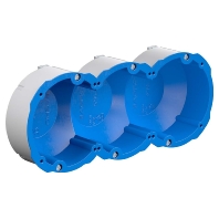 Quickbox Schallschutz 3x1, Hohlwanddose 9798-77.03
